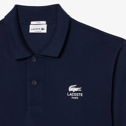 Lacoste Signature Print L12.12 Polo // NAVY 166