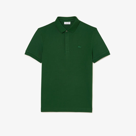 Lacoste Paris Stretch Piqué Polo // PINE GREEN