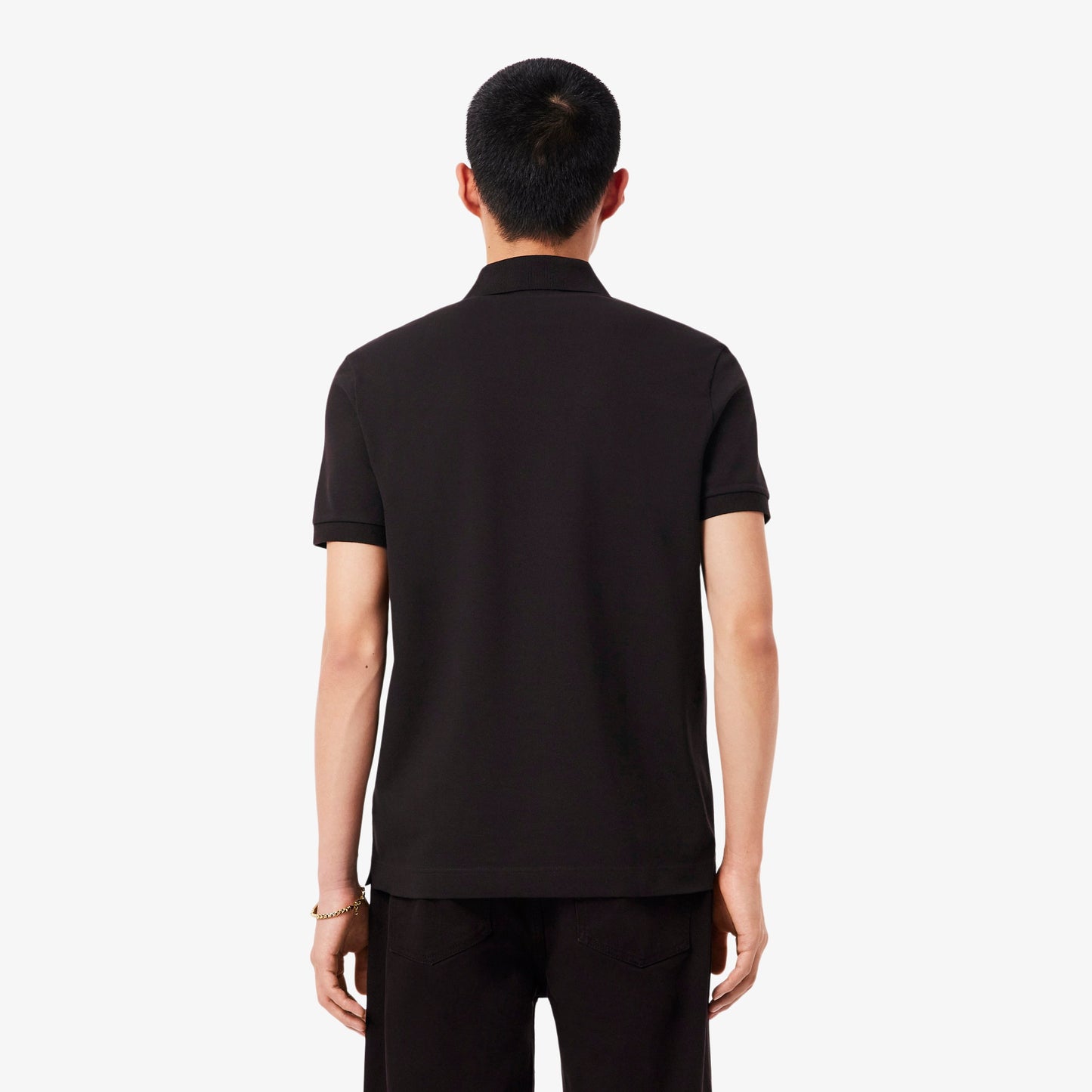 Lacoste Paris Stretch piqué Polo // BROWN