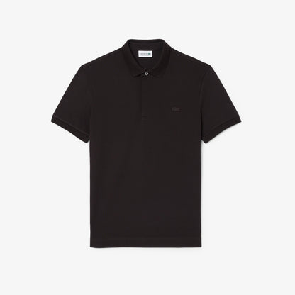 Lacoste Paris Stretch piqué Polo // BROWN