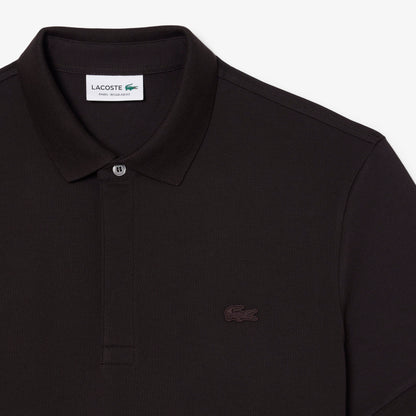 Lacoste Paris Stretch piqué Polo // BROWN