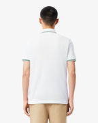 Lacoste Trim Accent L12.12 Polo Shirt // WHITE