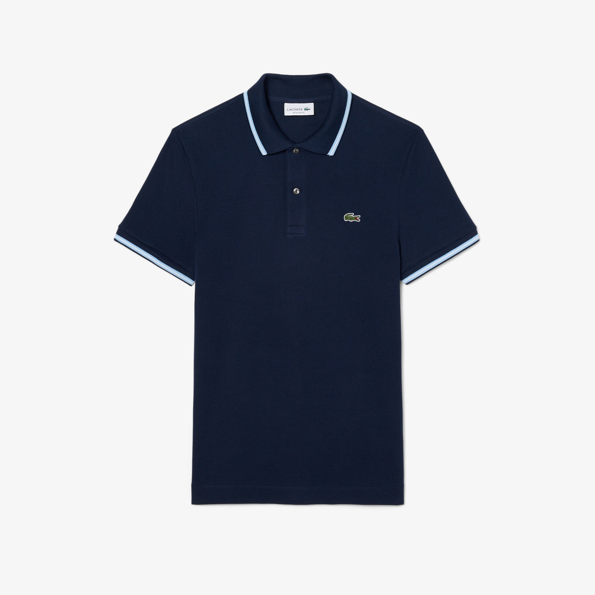 Lacoste Trim Accent L12.12 Polo Shirt // MIDNIGHT BLUE
