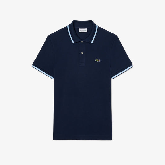 Lacoste Trim Accent L12.12 Polo Shirt // MIDNIGHT BLUE
