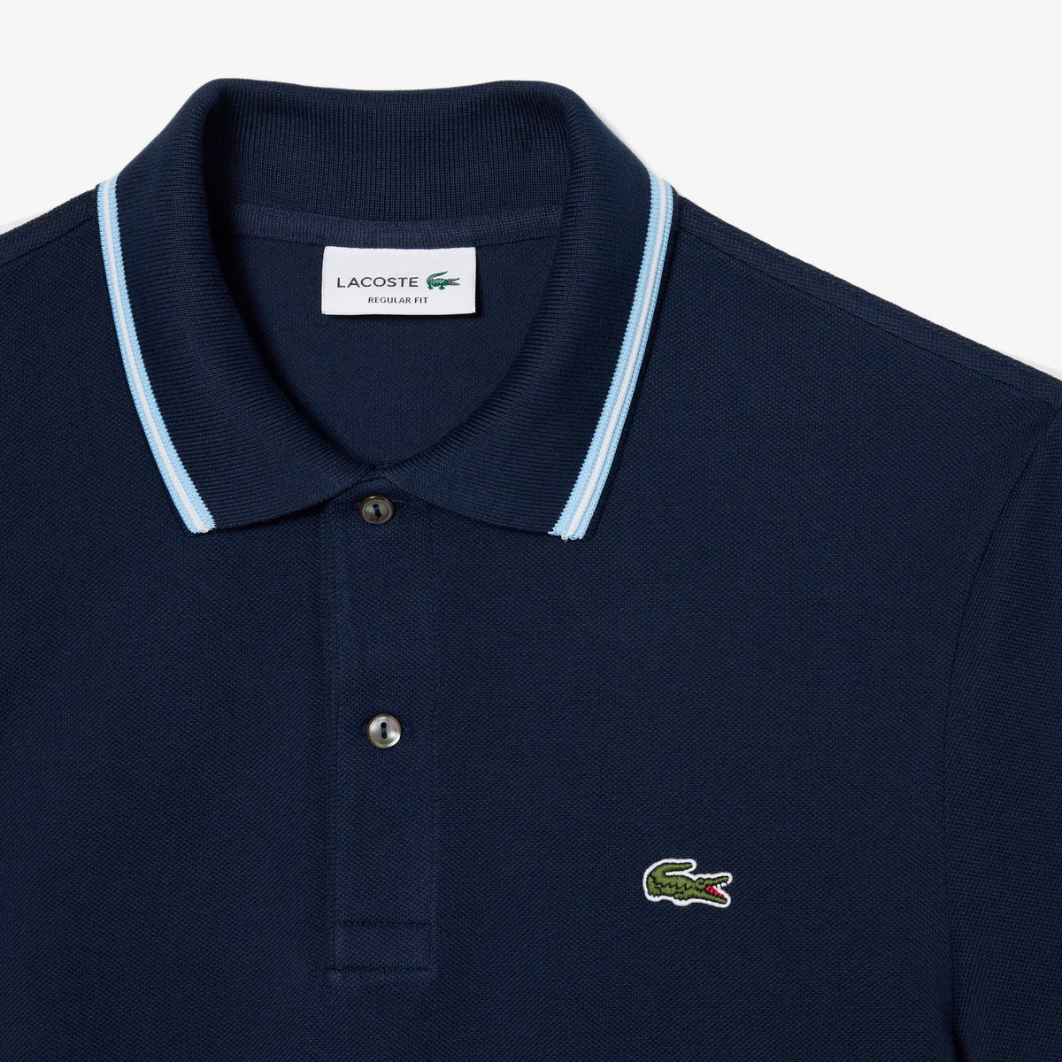 Lacoste Trim Accent L12.12 Polo Shirt // MIDNIGHT BLUE