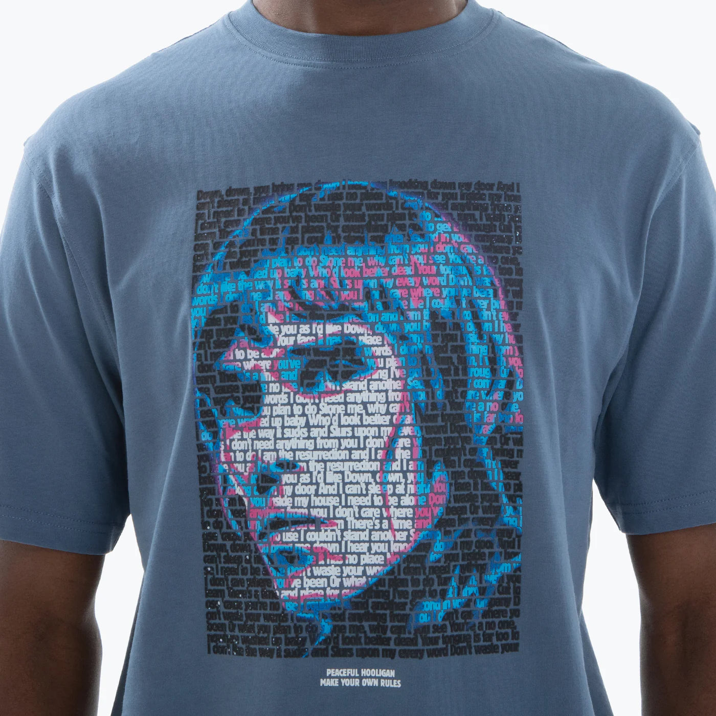 Peaceful Hooligan Resurrection T-Shirt // COPEN BLUE