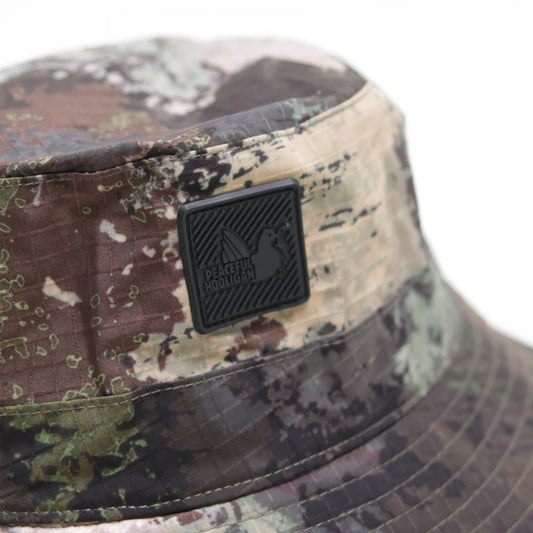 Peaceful Hooligan Challenger Bucket Hat // WOODLAND CAMO
