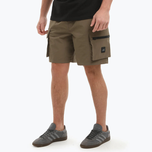 Peaceful Hooligan Drop Shorts Mushroom // GREEN