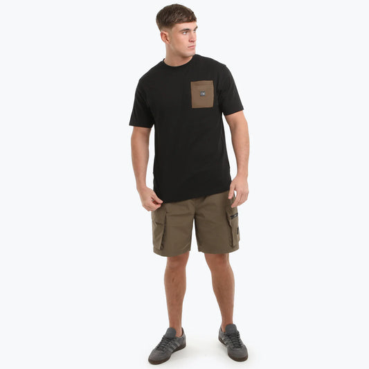 Peaceful Hooligan Drop Shorts Mushroom // GREEN