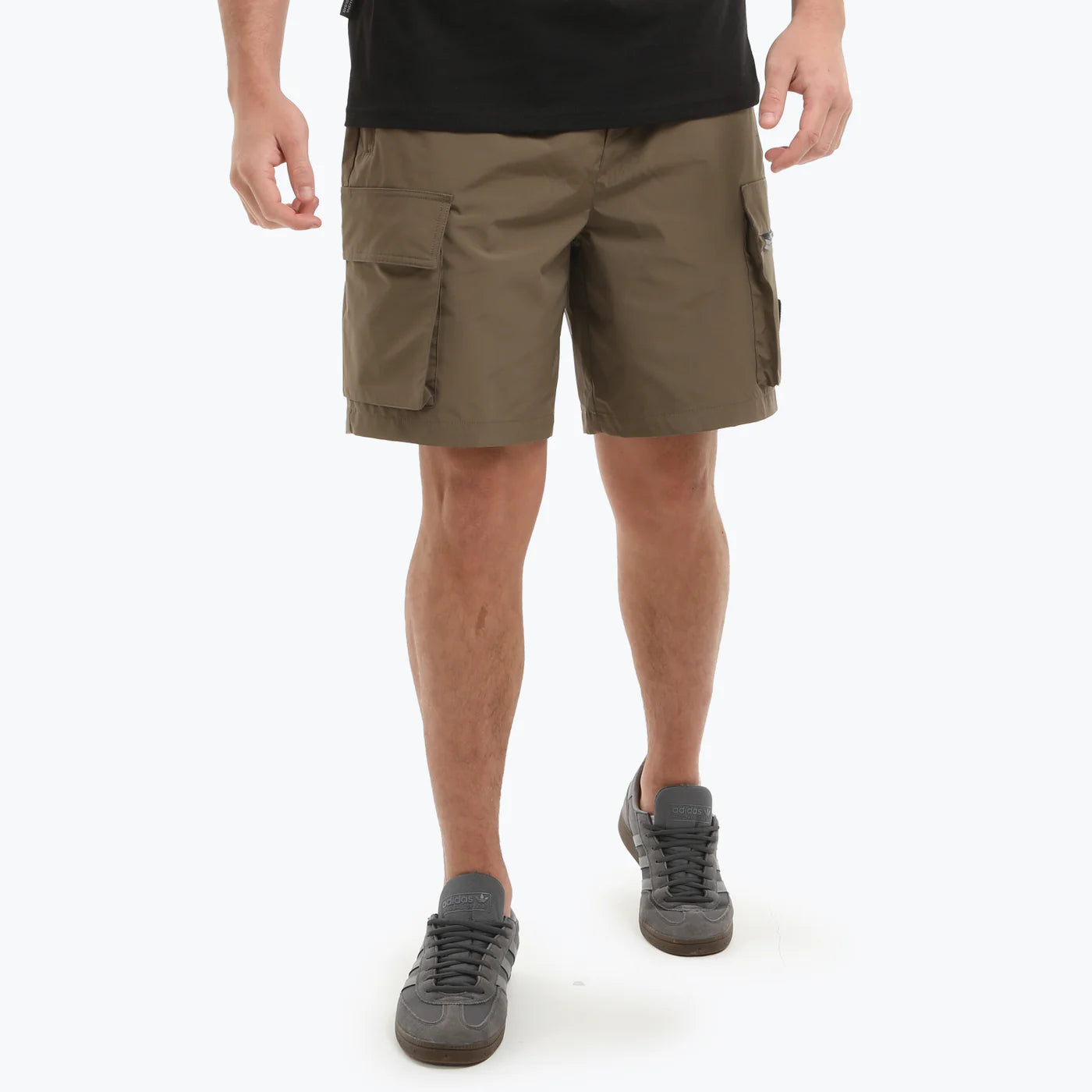 Peaceful Hooligan Drop Shorts Mushroom // GREEN