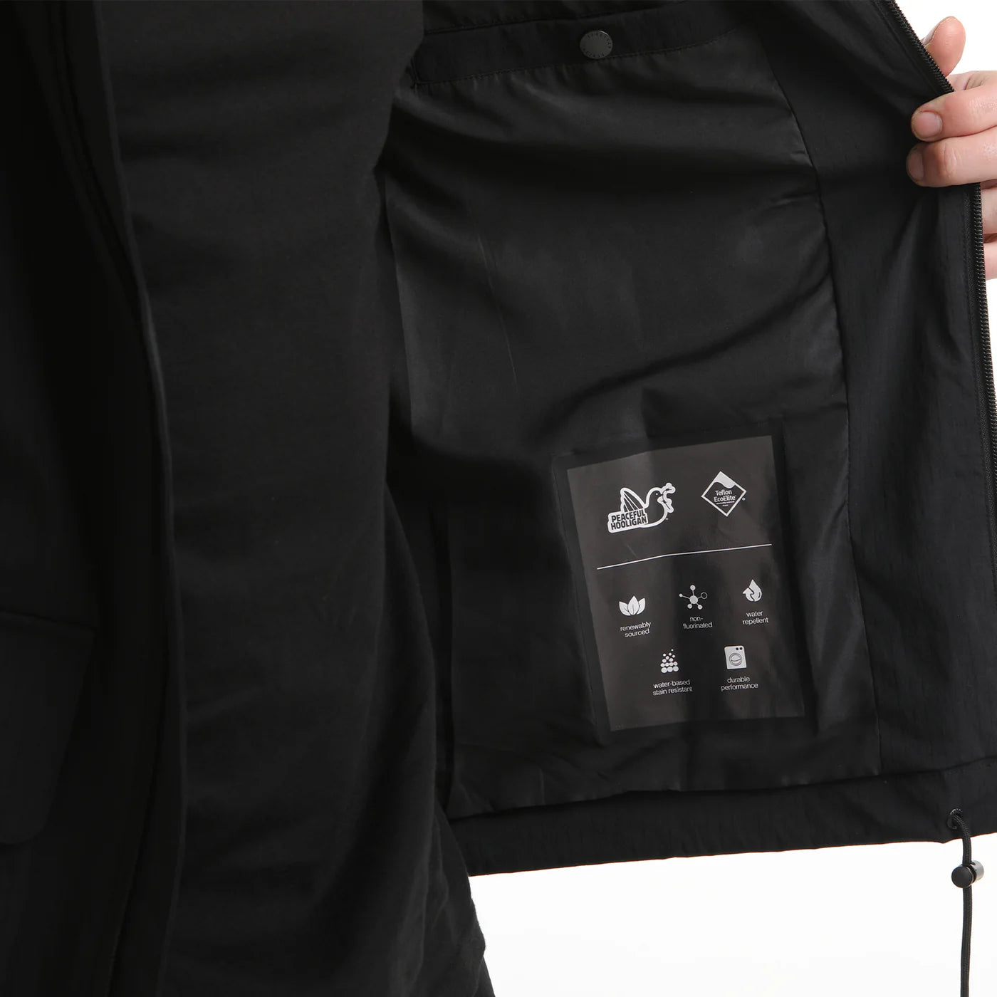Peaceful Hooligan Shadow Jacket // BLACK