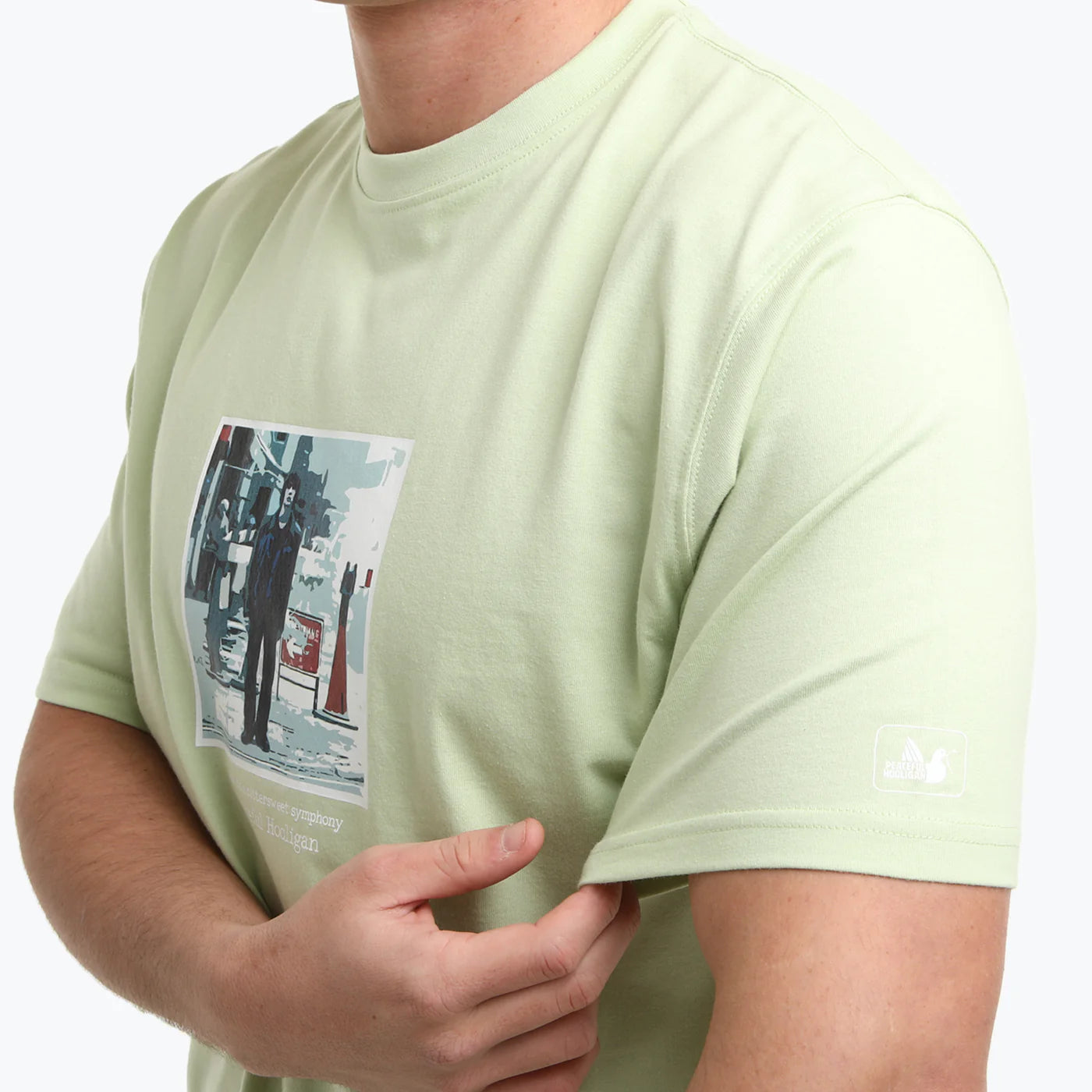 Peaceful Hooligan Symphony T-Shirt // PISTACHIO