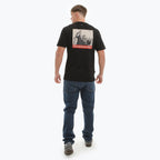 Peacful Hooligan Trainspotters T-Shirt // BLACK