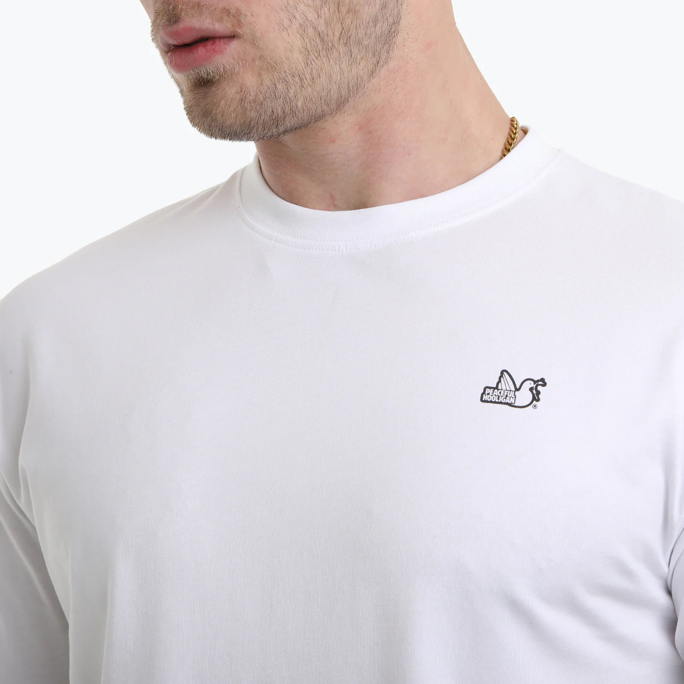 Peacful Hooligan Trainspotters T-Shirt // WHITE