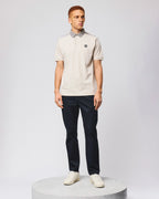 Weekend Offender Costa Polo Shirt // CEMENT