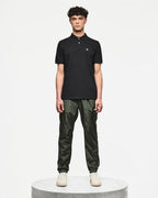 Weekend Offender Caneiros Polo Shirt  // BLACK