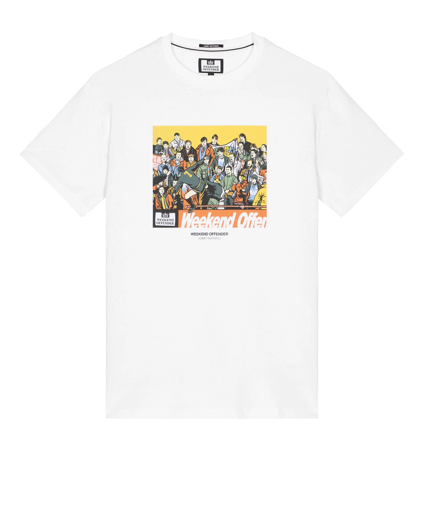 Weekend Offender Selhurst Graphic T-Shirt // WHITE