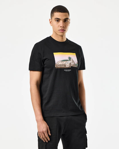 Weekend Offender Quaaludes Graphic T-Shirt // BLACK