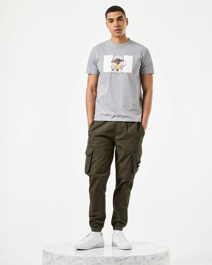 Weekend Offender Weekend Graphic T-Shirt // SMOKEY GREY