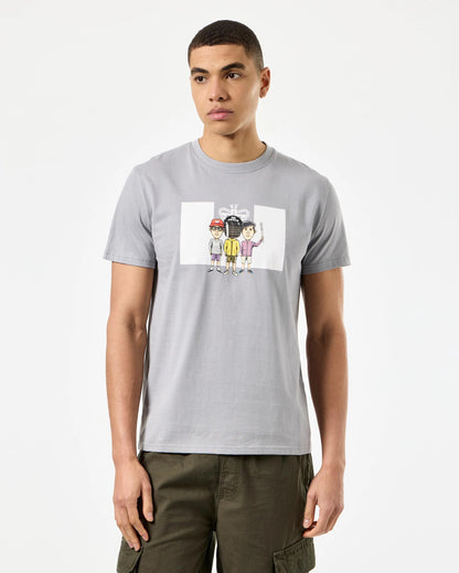 Weekend Offender Weekend Graphic T-Shirt // SMOKEY GREY