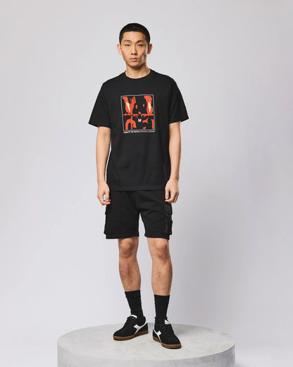 Weekend Offender The People Graphic T-Shirt // BLACK