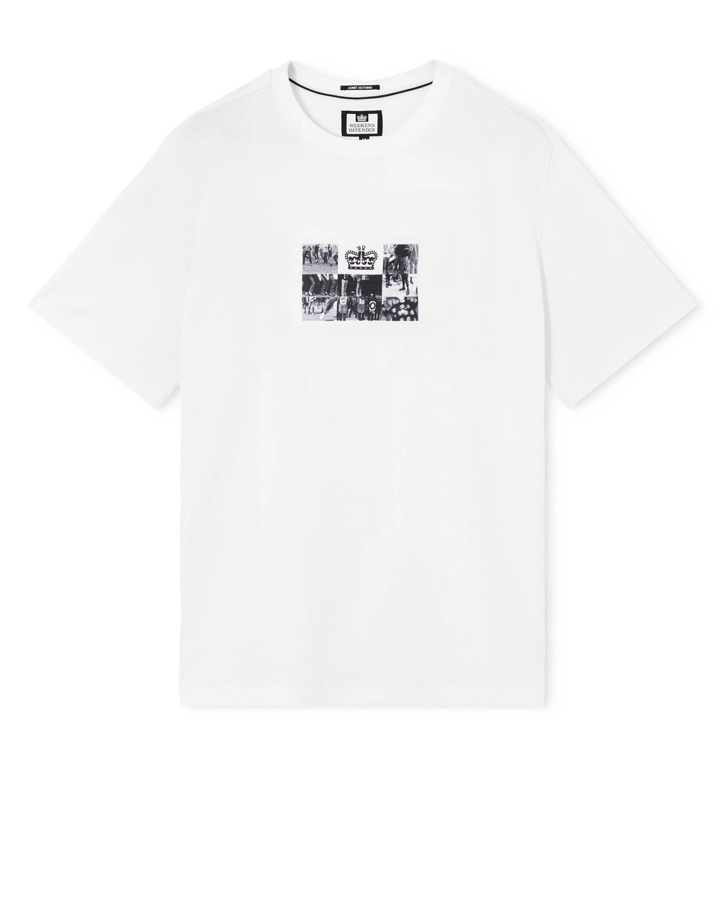 Weekend Offender Albion Graphic T-Shirt // WHITE