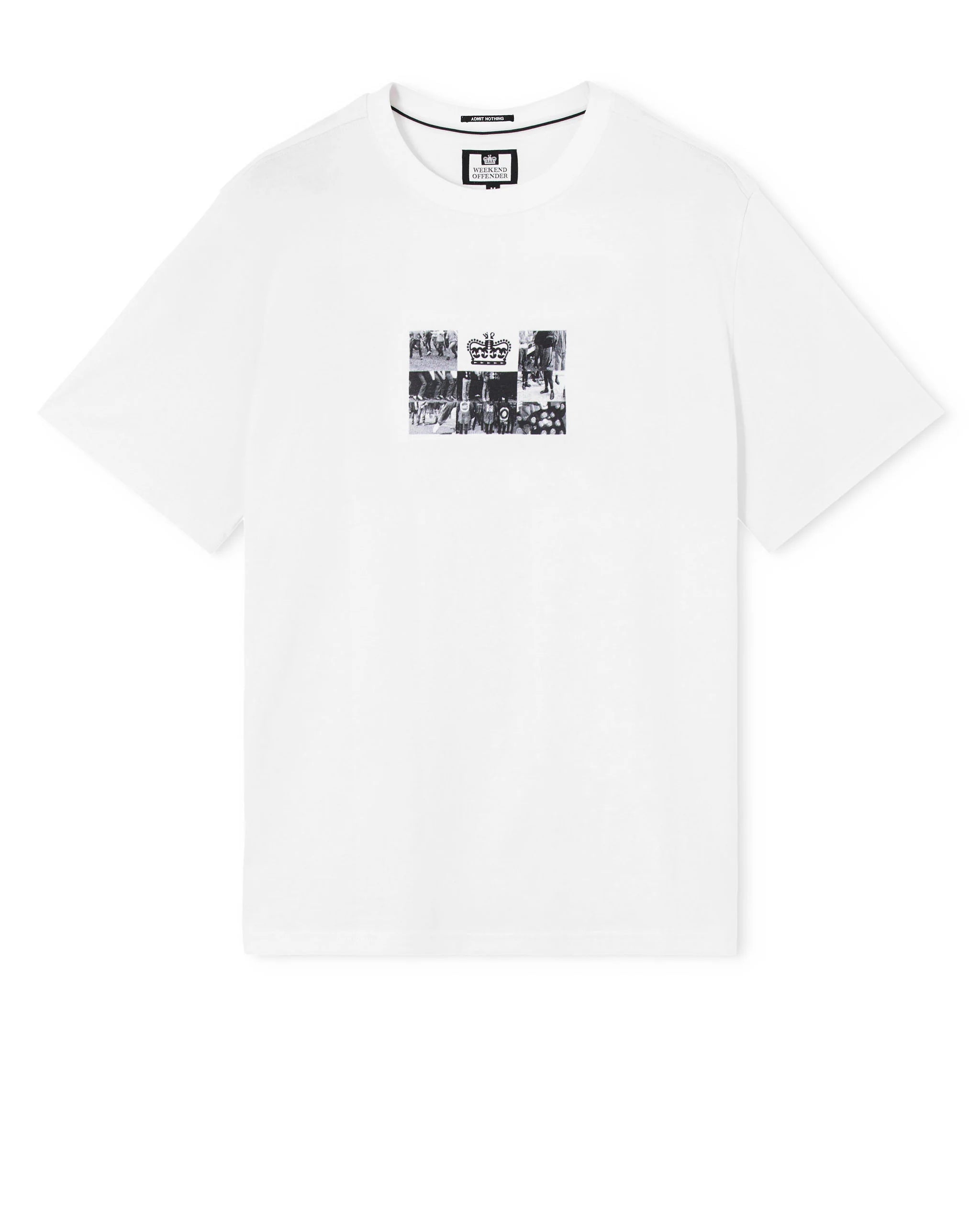 Weekend Offender Albion Graphic T-Shirt // WHITE