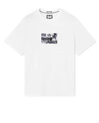 Weekend Offender Albion Graphic T-Shirt // WHITE