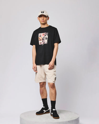 Weekend Offender Low Graphic T-Shirt // BLACK