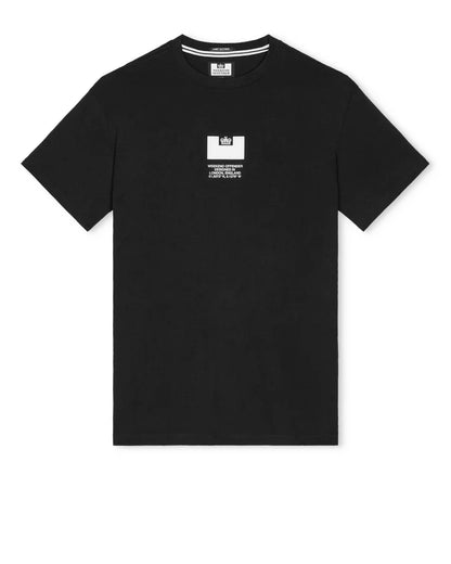 Weekend Offender Carmine Graphic T-Shirt // BLACK
