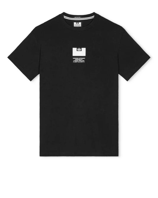 Weekend Offender Carmine Graphic T-Shirt // BLACK