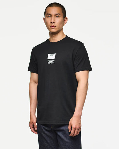 Weekend Offender Carmine Graphic T-Shirt // BLACK