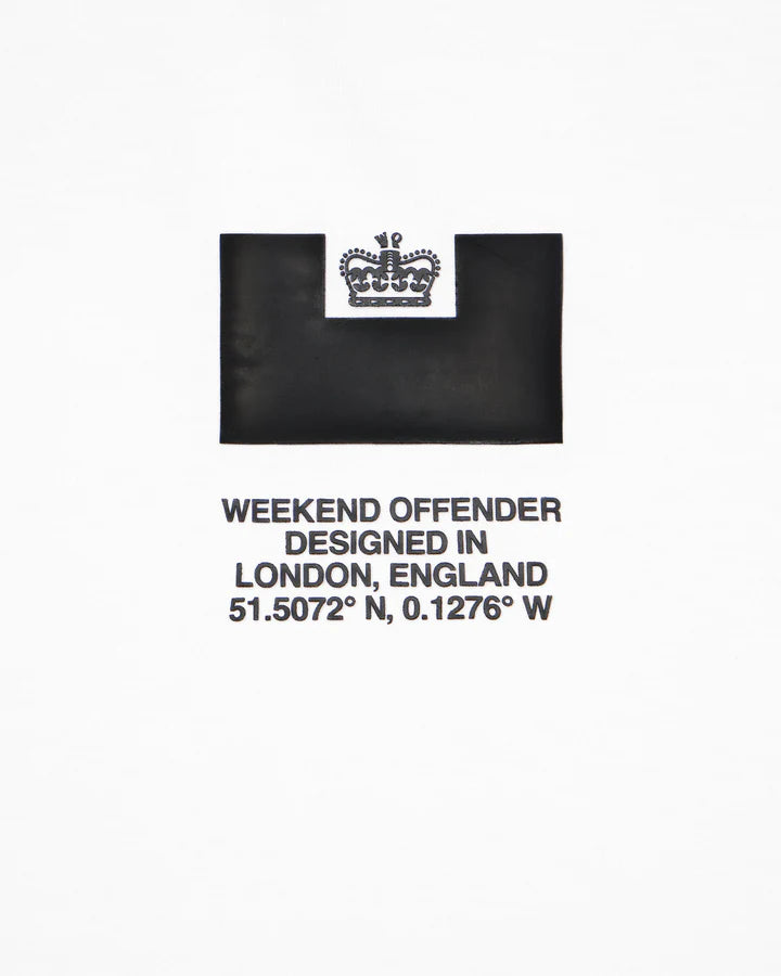 Weekend Offender Carmine Graphic T-Shirt // White