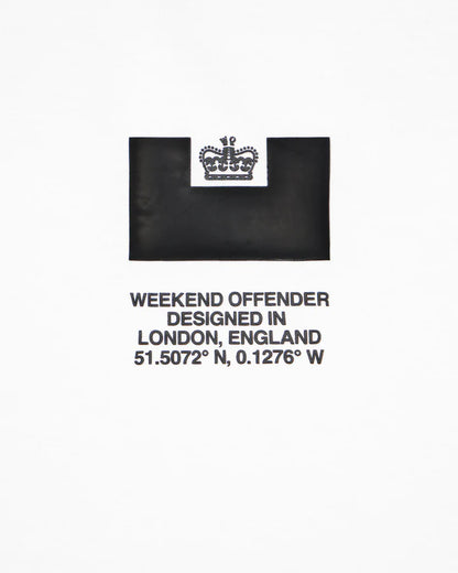 Weekend Offender Carmine Graphic T-Shirt // White