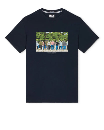 Weekend Offender GSE Graphic T-Shirt // NAVY