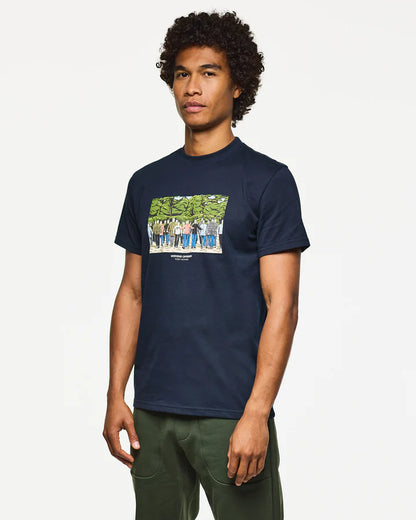 Weekend Offender GSE Graphic T-Shirt // NAVY
