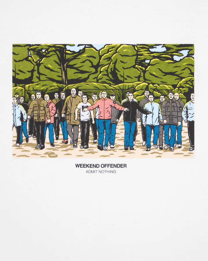 Weekend Offender GSE Graphic T-Shirt // WHITE