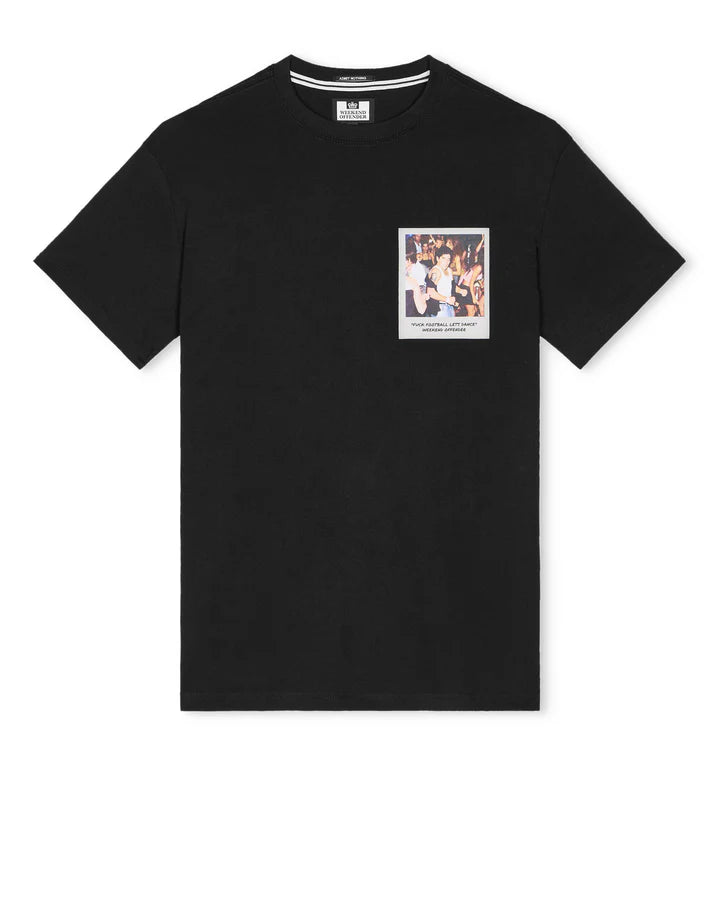 Weekend Offender Let's Dance Graphic T-Shirt // BLACK