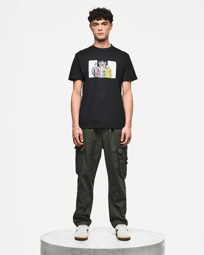 Weekend Offender T.I.E. Graphic T-Shirt // BLACK
