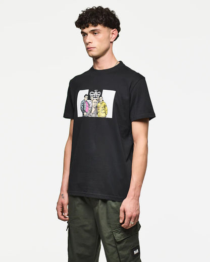 Weekend Offender T.I.E. Graphic T-Shirt // BLACK