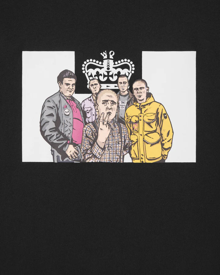 Weekend Offender T.I.E. Graphic T-Shirt // BLACK