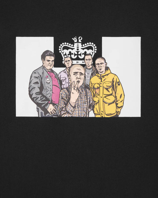 Weekend Offender T.I.E. Graphic T-Shirt // BLACK