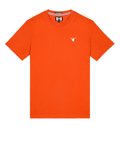 Weekend Offender x Leo Gregory Colom T-Shirt // PURE ORANGE