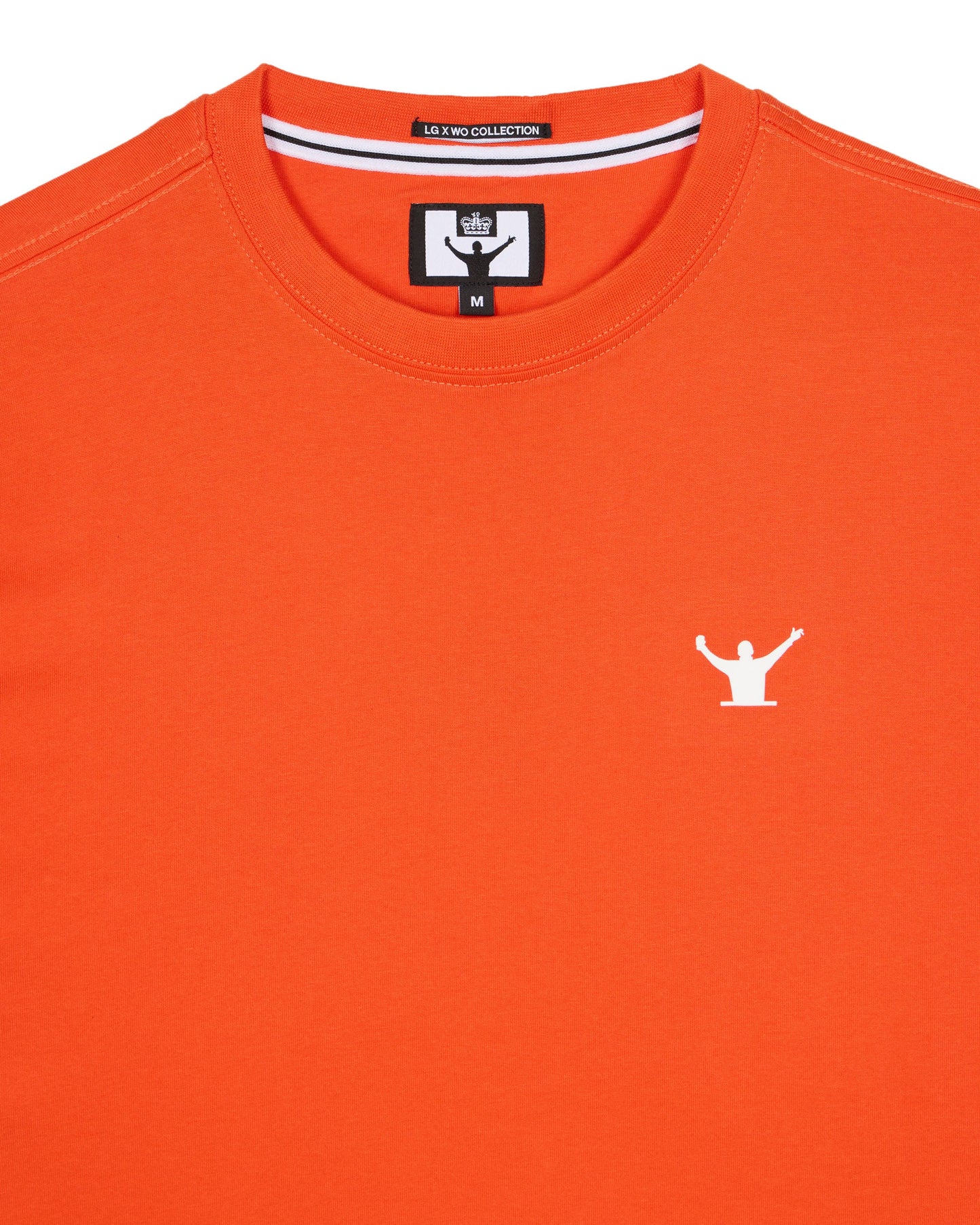 Weekend Offender x Leo Gregory Colom T-Shirt // PURE ORANGE