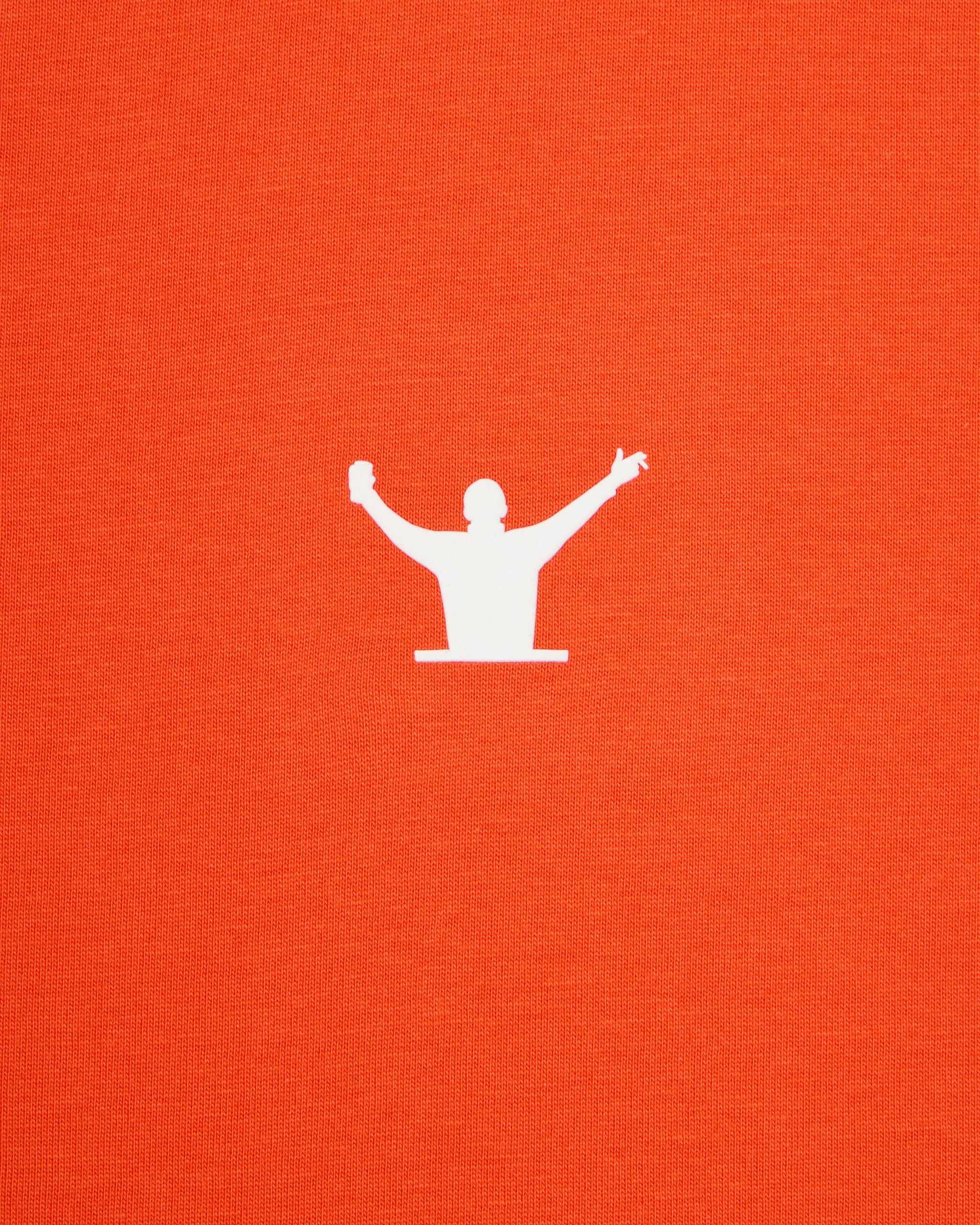 Weekend Offender x Leo Gregory Colom T-Shirt // PURE ORANGE
