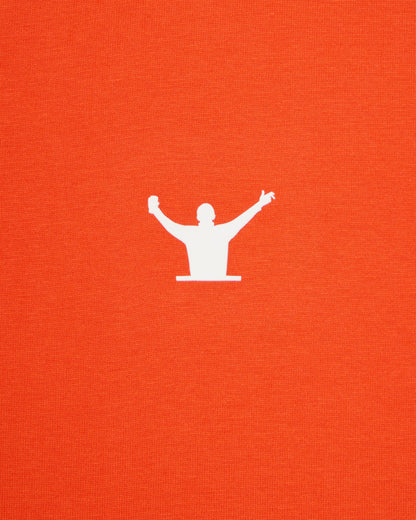 Weekend Offender x Leo Gregory Colom T-Shirt // PURE ORANGE