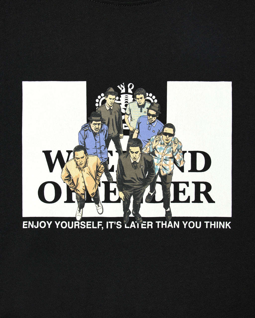 Weekend Offender Aka Graphic T-Shirt // BLACK