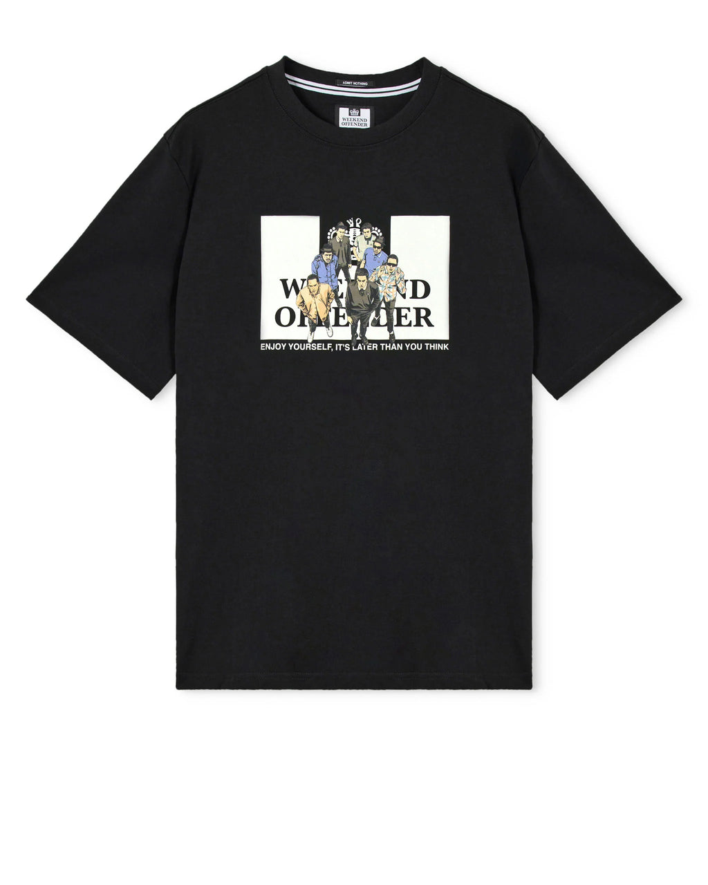 Weekend Offender Aka Graphic T-Shirt // BLACK