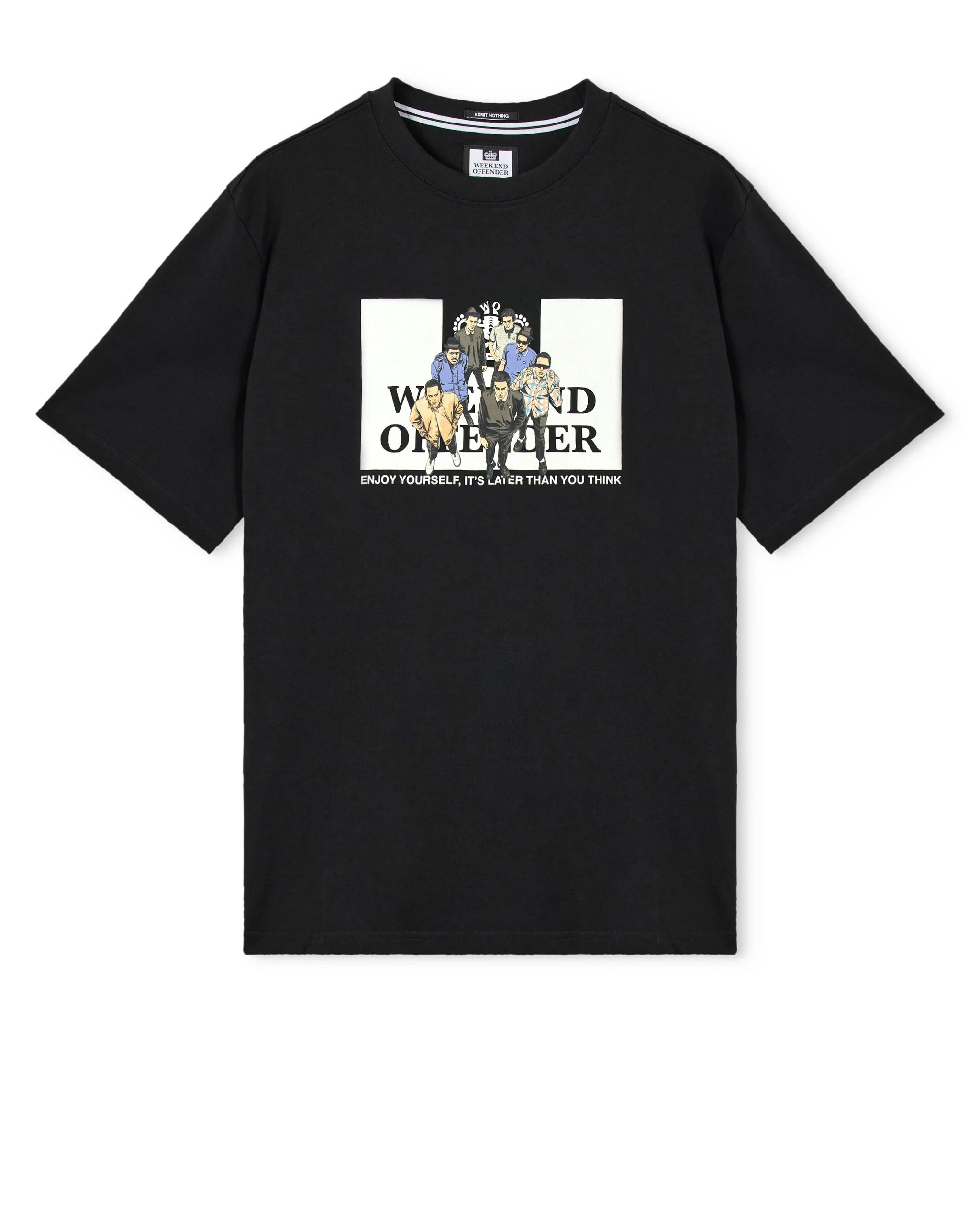 Weekend Offender Aka Graphic T-Shirt // BLACK