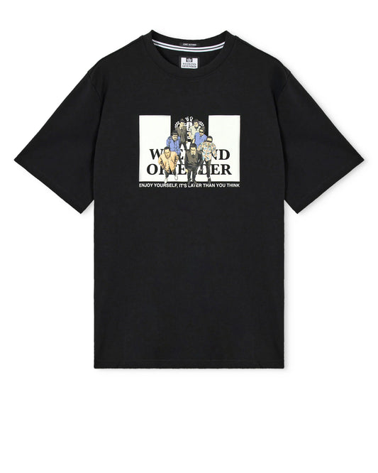 Weekend Offender Aka Graphic T-Shirt // BLACK